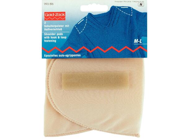 Skulderpute halvmåne m/borrelås